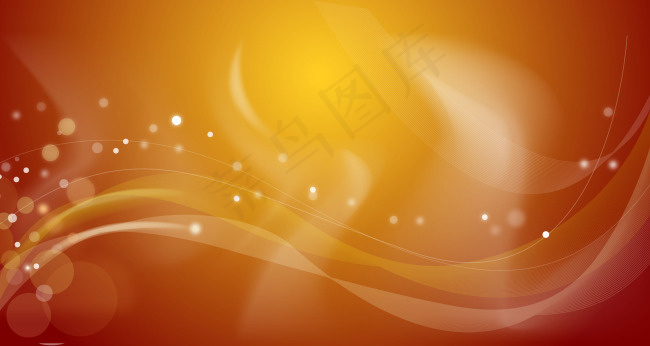 金色炫彩背景分层图案光晕动感线条