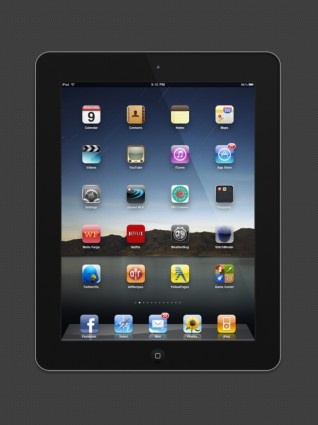 iPad 2 PSDpsd模版下载