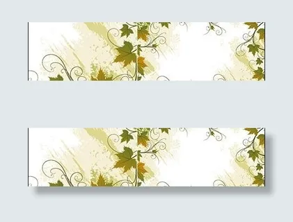 藤类植物的花边