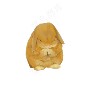 森林水彩动物免抠图png素材