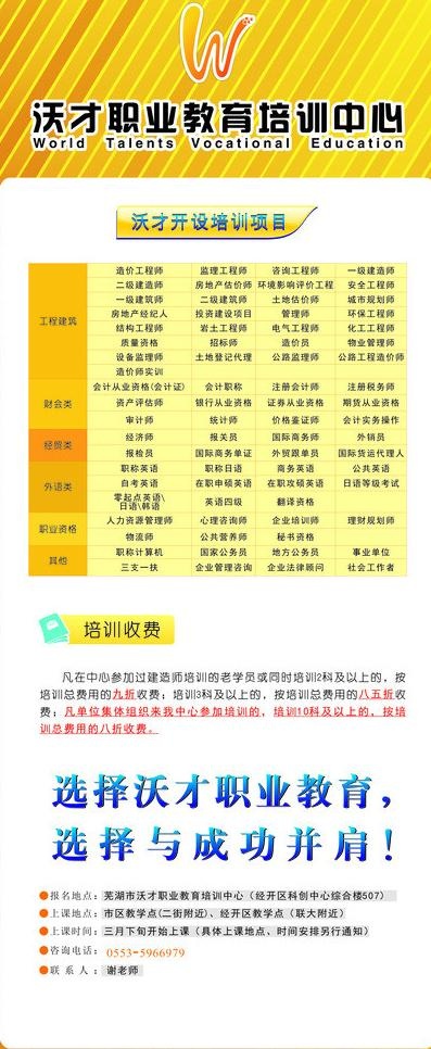 培训展架图片cdr矢量模版下载