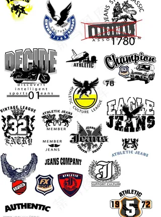 矢量翅膀 徽标 鹰图片