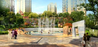 居民小区渲染图图片