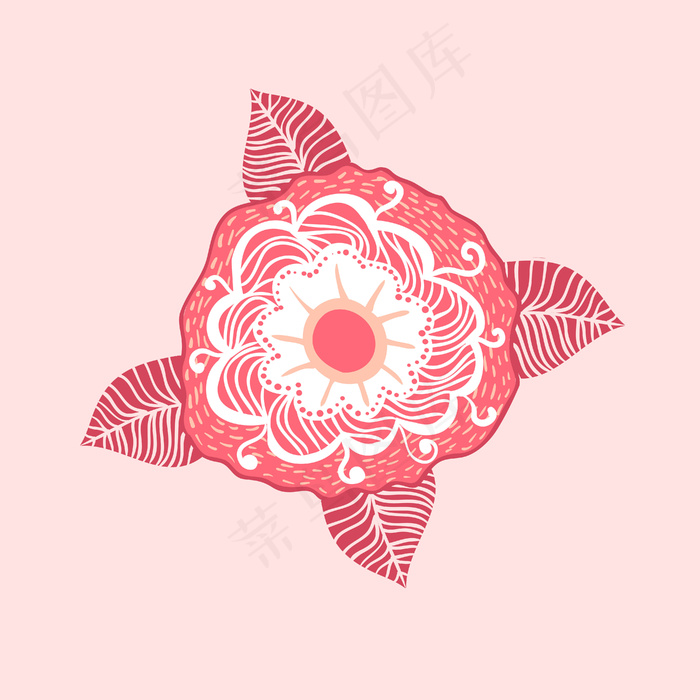 花卉模板卡