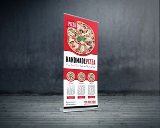 展架 易拉宝 简约 时尚 