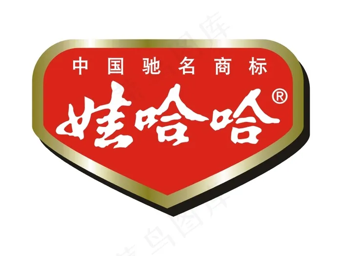 娃哈哈商标cdr矢量模版下载