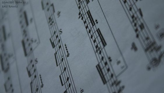 乐谱古典艺术图片