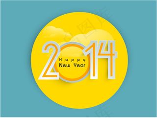 2014字体创意设计矢量图