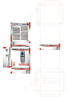 英文版彩盒设计图片
