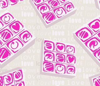 卡通爱情底纹背景图片