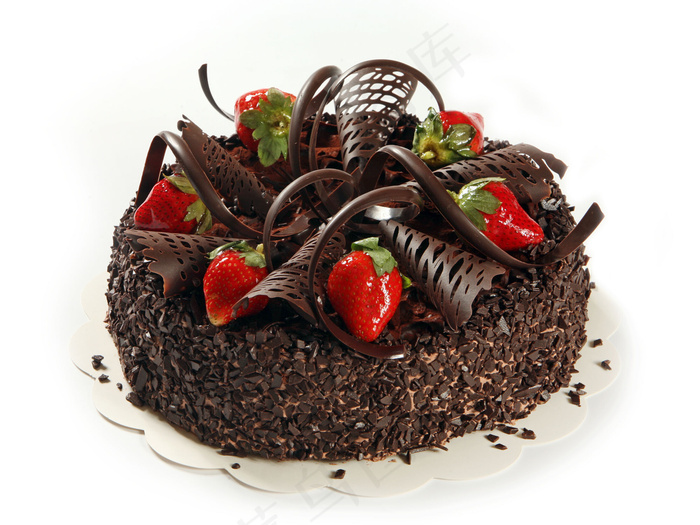 巧克力草莓蛋糕