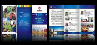 团队协作宣传折页