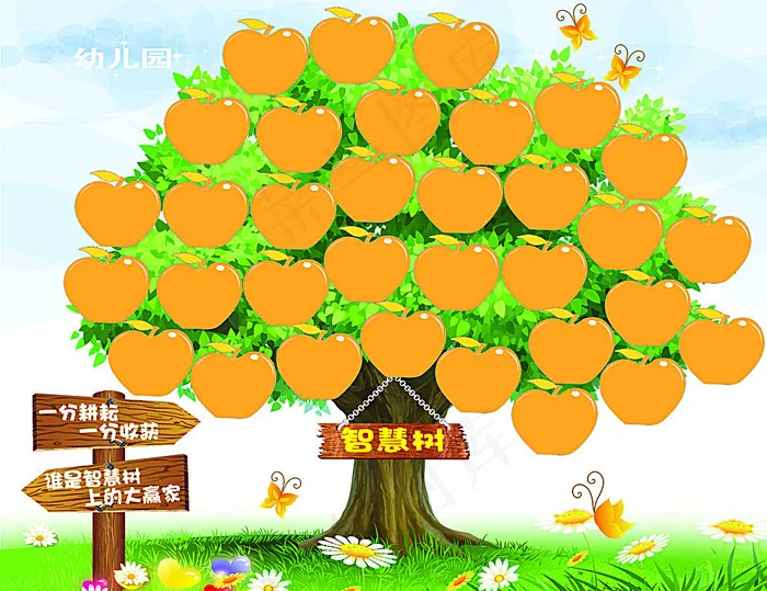 智慧树图片(4252X3307(DPI:120))psd模版下载