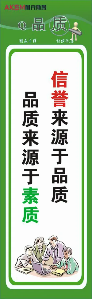 品质管理挂牌38