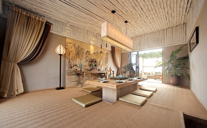 中式客厅装修设计效果图