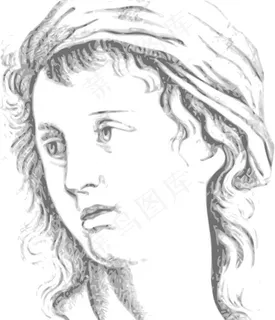 人脸表情的女人