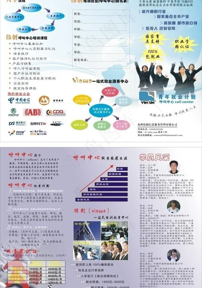 就业计划培训图片cdr矢量模版下载