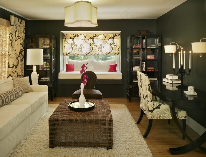 书房装修设计效果图