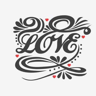 红色心形光效矢量素材