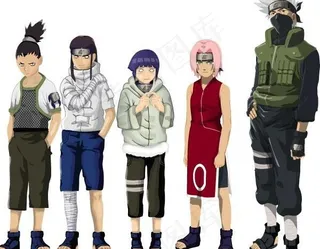 火影忍者卡通人物矢量素材