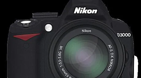 nikon_d3000单反相机ps...psd模版下载