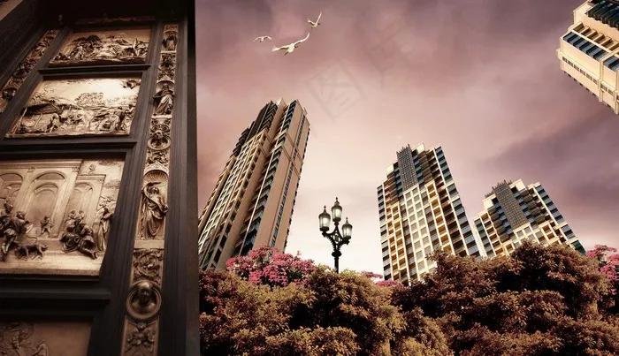 地产素材图片(4500X2846(DPI:300))psd模版下载