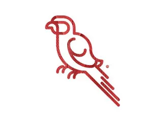 鹦鹉 标志设计 LOGO设计 动物 图标 应用图标