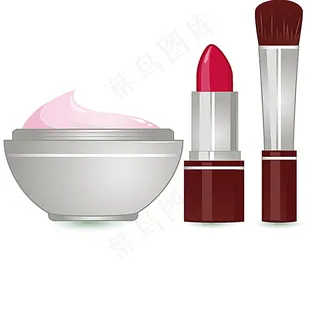 口红与护肤品