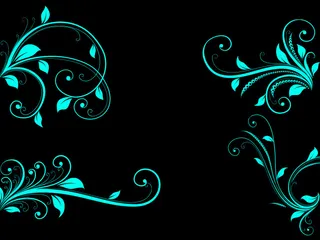 时尚的装饰花纹