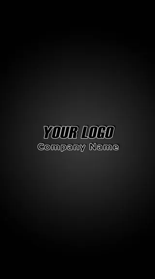 大气简约黑白名片模板