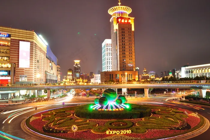 正大广场之夜图片