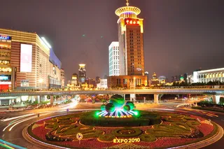 正大广场之夜图片