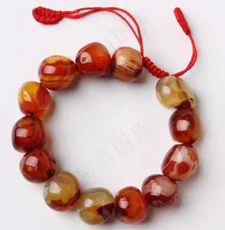精美珠宝玛瑙手链图片