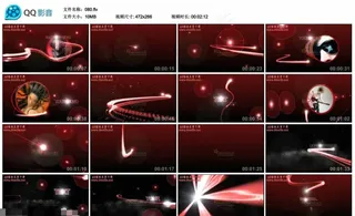 光影和线条美女AE模板