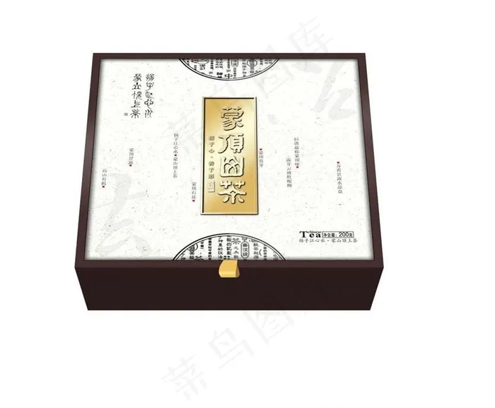 蒙顶 茶叶 包装图片(3543X3543(DPI:300))psd模版下载