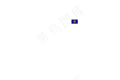 美国新罕布什尔州的标志剪贴画