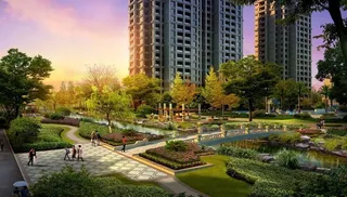 小区景观效果图（合层）图片