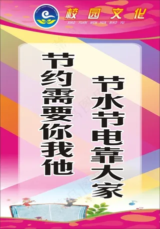 节水节电靠大家
