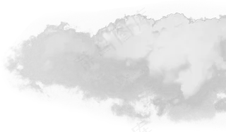 蓝天白云免抠png透明图层素材