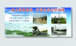 生态宣传牌图片