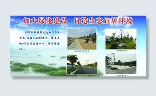 生态宣传牌图片