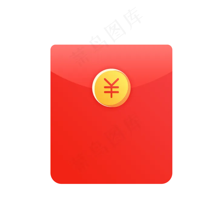 红色微信红包免抠图红色微信红包免抠图ai矢量模版下载