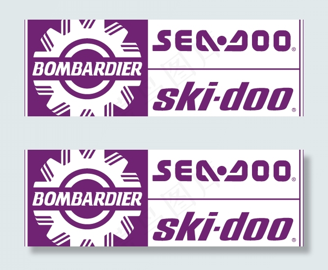 Bombardier 2 logo...ai矢量模版下载