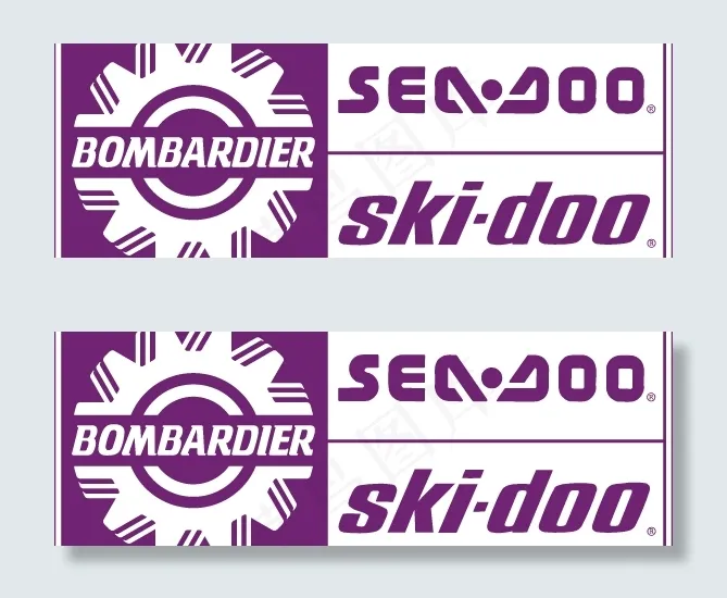 Bombardier 2 logo...ai矢量模版下载