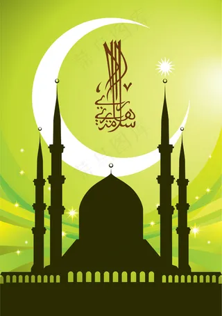 伊斯兰的爪哇*庆祝开斋节的说明...