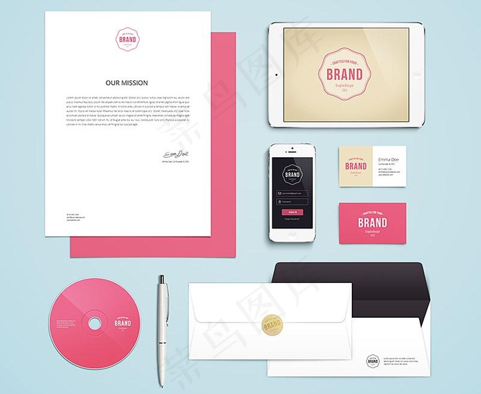 品牌vi设计psd分层