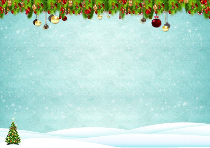 活泼圣诞节小报平安夜手抄报模板