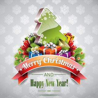 圣诞节海报模板矢量素材-2