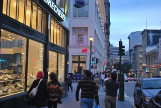 旧金山 傍晚 联合广场 街景图片