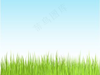 绿色背景矢量图